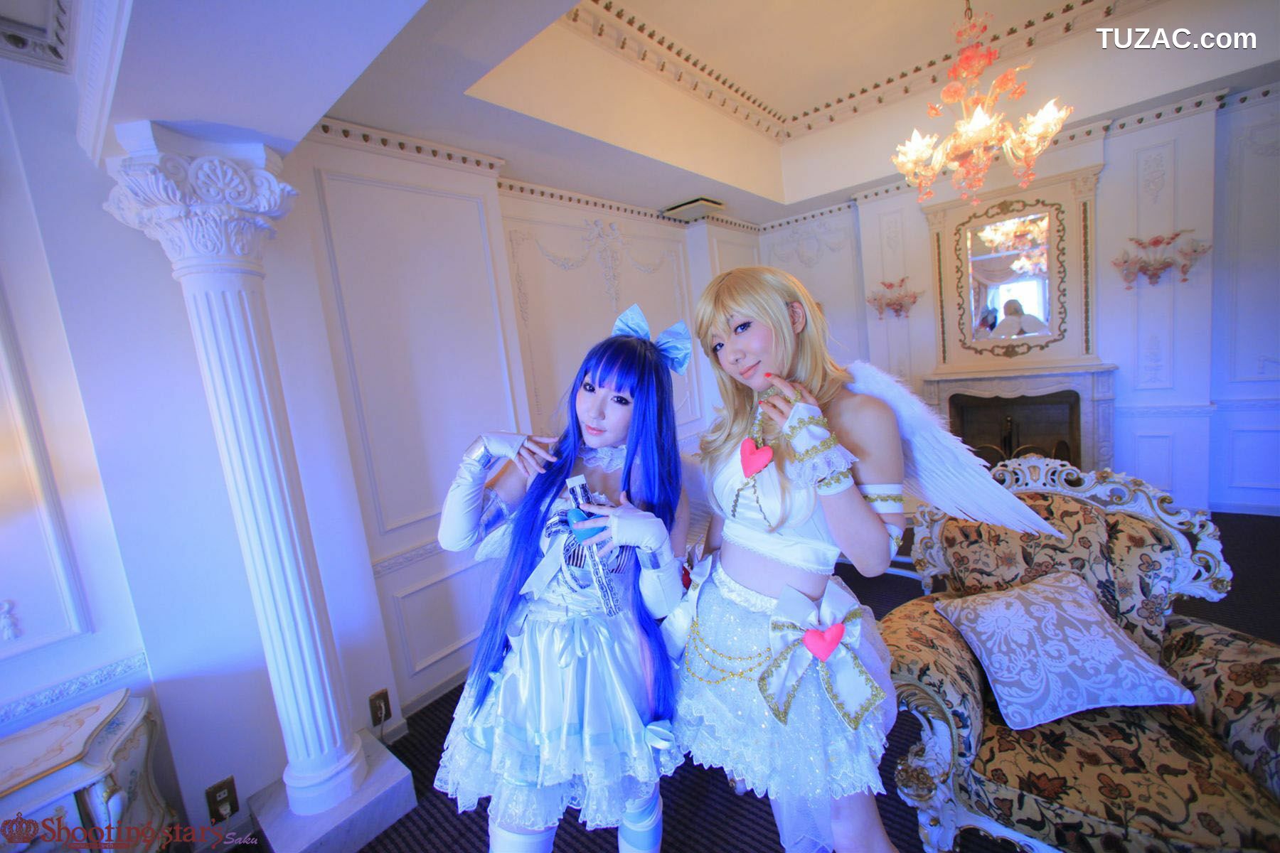 日本CosPlay_サク&amp;花邑沙希《Panty &amp; Stocking with Garterbelt》 写真集[99P]