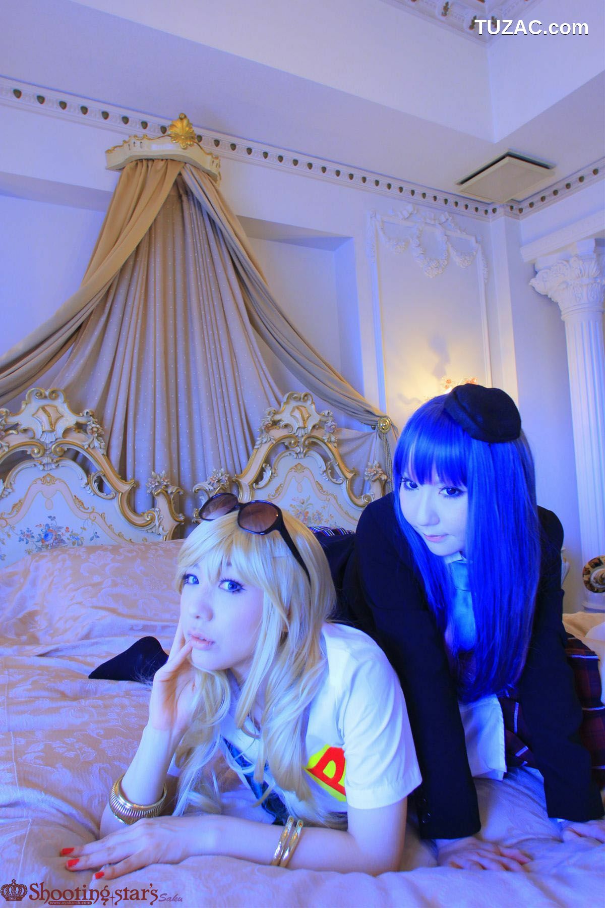 日本CosPlay_サク&amp;花邑沙希《Panty &amp; Stocking with Garterbelt》 写真集[99P]