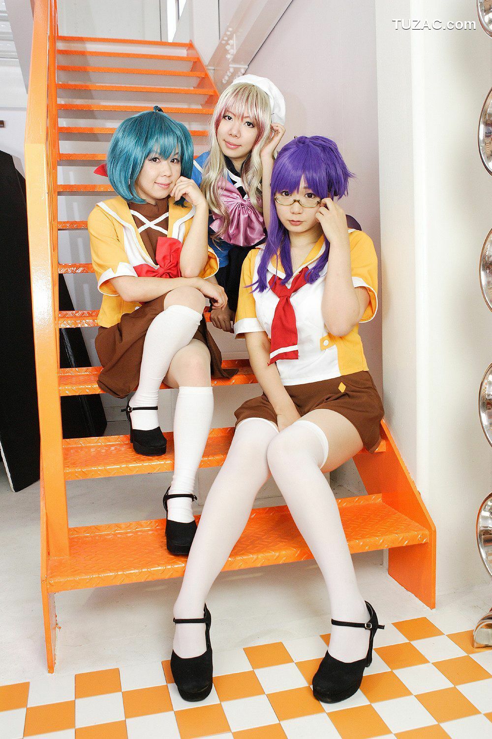 日本CosPlay_チョコボール向囲&amp;酸っぱい甘味所 《マクロスF》マクロストライアングル》 写真集