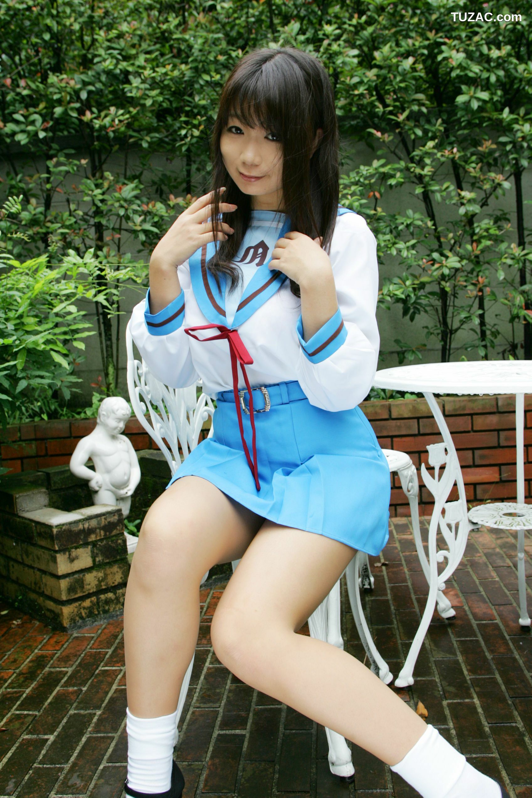 日本CosPlay_チョコボール向囲 《Suzumiya Haruhi no Yuuutsu》Suzumiya Haruhi+Asahina Mikuru 写真集