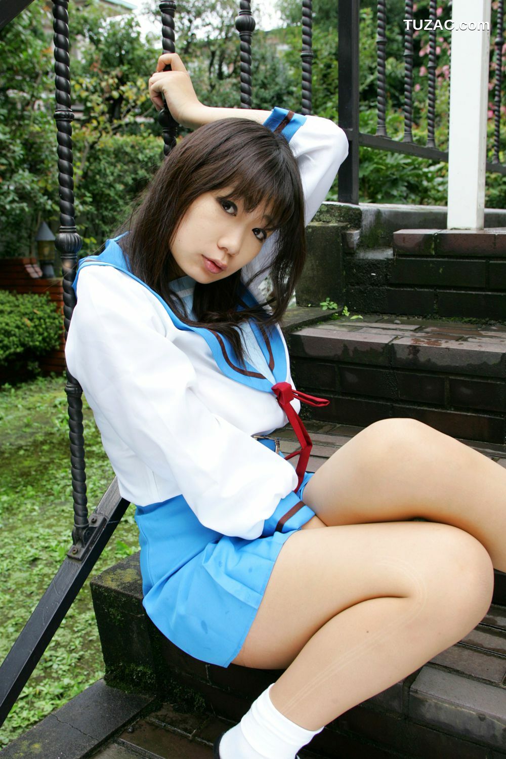 日本CosPlay_チョコボール向囲 《Suzumiya Haruhi no Yuuutsu》Suzumiya Haruhi+Asahina Mikuru 写真集