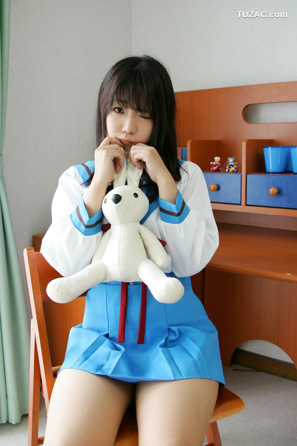 日本CosPlay_チョコボール向囲 《Suzumiya Haruhi no Yuuutsu》Suzumiya Haruhi+Asahina Mikuru 写真集