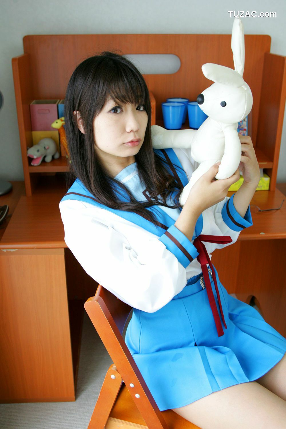 日本CosPlay_チョコボール向囲 《Suzumiya Haruhi no Yuuutsu》Suzumiya Haruhi+Asahina Mikuru 写真集