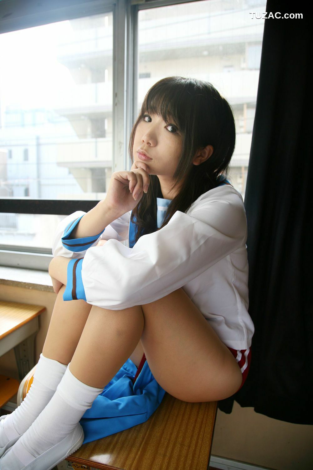 日本CosPlay_チョコボール向囲 《Suzumiya Haruhi no Yuuutsu》Suzumiya Haruhi+Asahina Mikuru 写真集