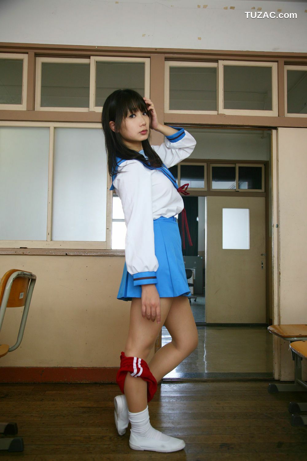 日本CosPlay_チョコボール向囲 《Suzumiya Haruhi no Yuuutsu》Suzumiya Haruhi+Asahina Mikuru 写真集