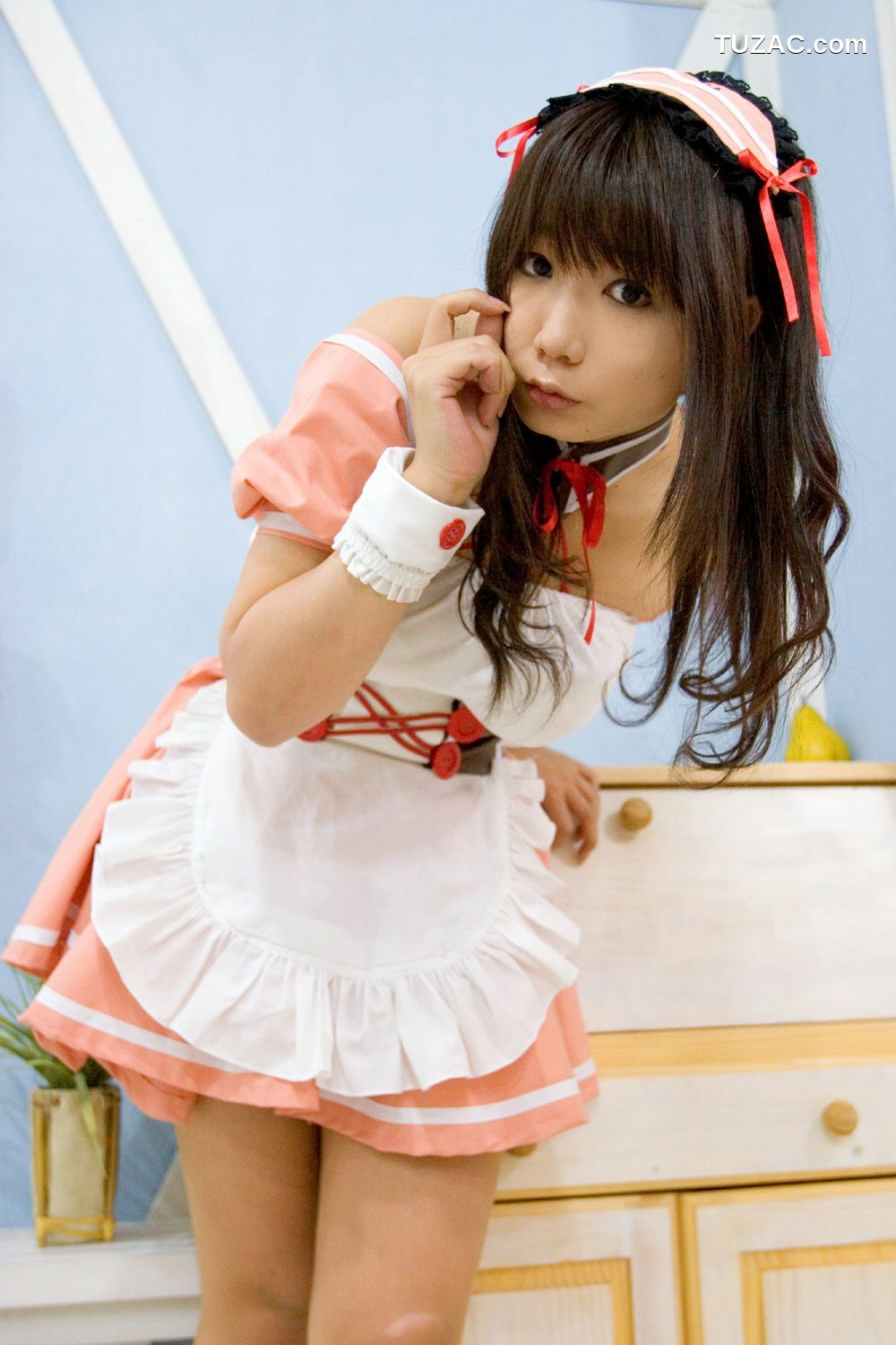 日本CosPlay_チョコボール向囲 《Suzumiya Haruhi no Yuuutsu》Suzumiya Haruhi+Asahina Mikuru 写真集