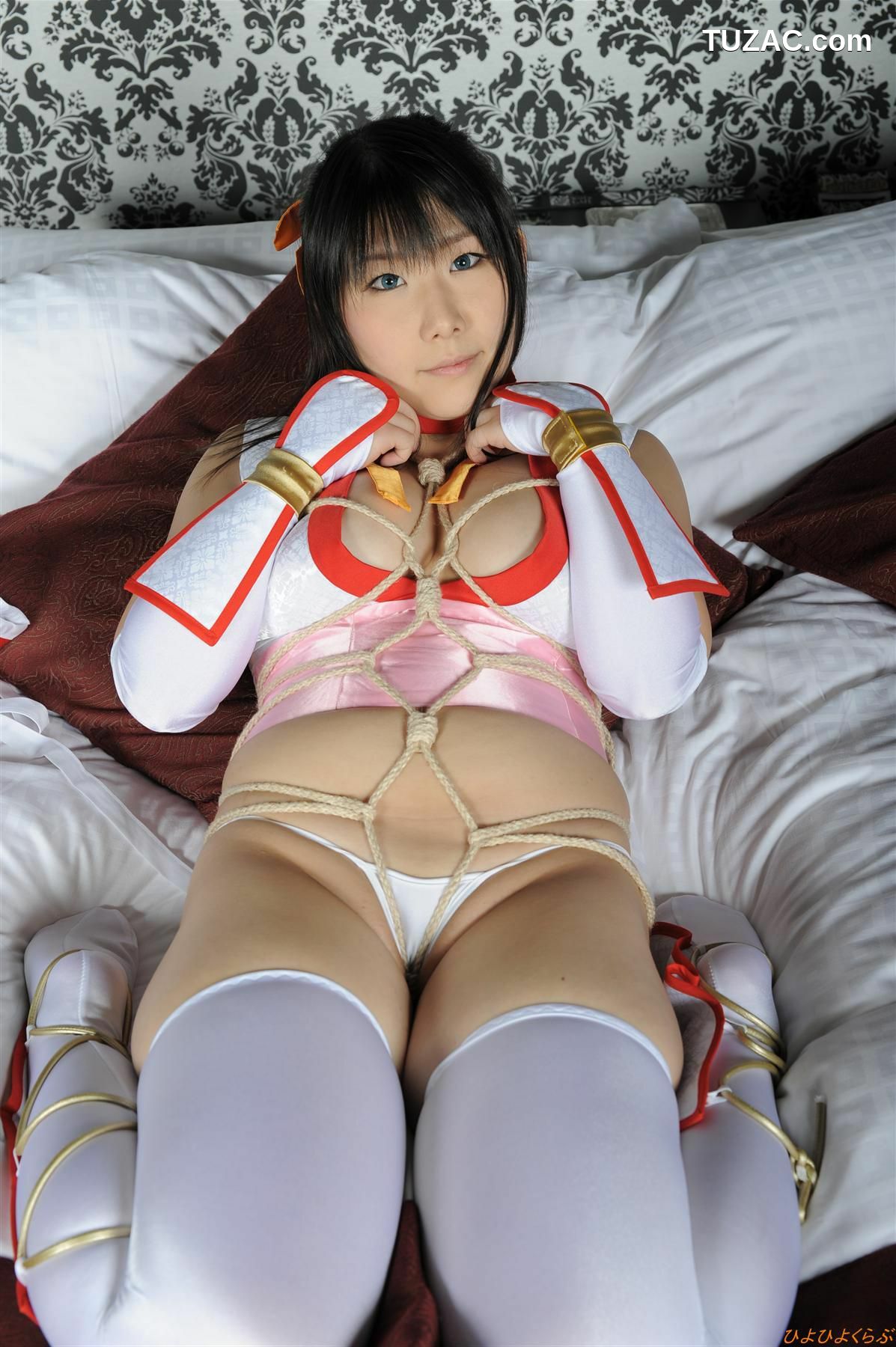 日本CosPlay_丹雫ひよ 《DEAD OR ALIVE》Kasumi パート 写真集[100P]