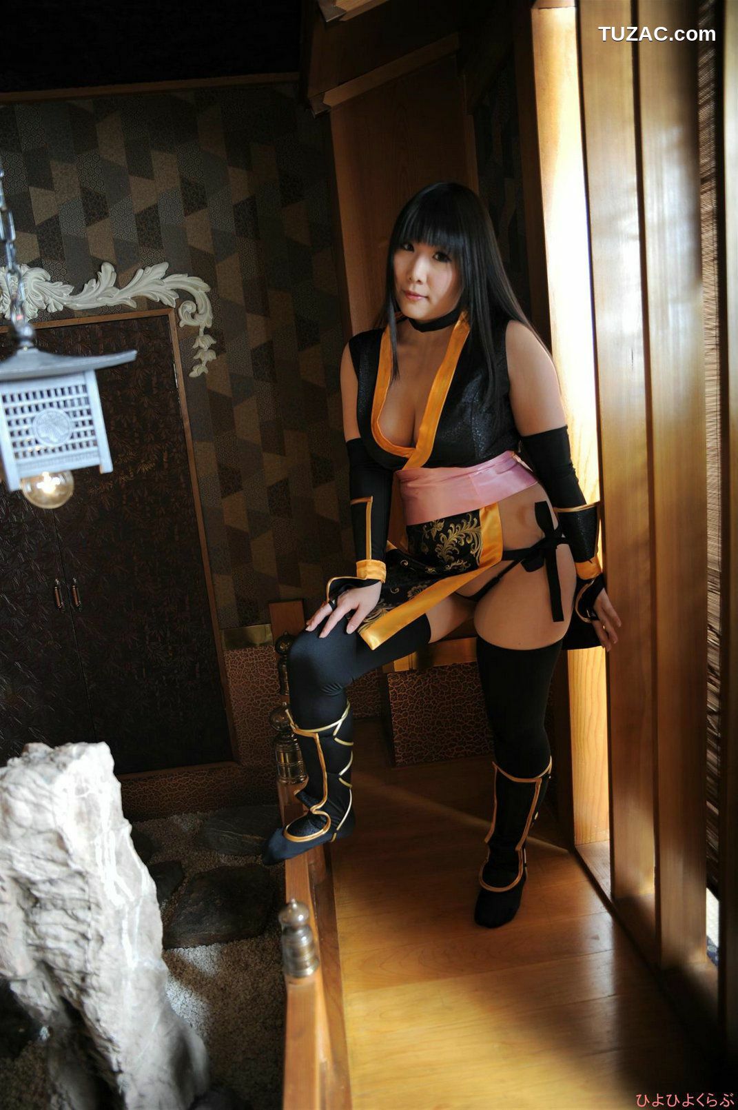 日本CosPlay_丹雫ひよ 《DEAD OR ALIVE》霞 Kasumi パート 3 写真集[100P]