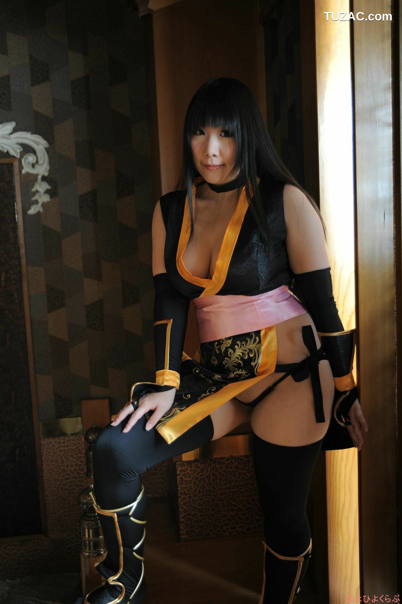 日本CosPlay_丹雫ひよ 《DEAD OR ALIVE》霞 Kasumi パート 3 写真集[100P]