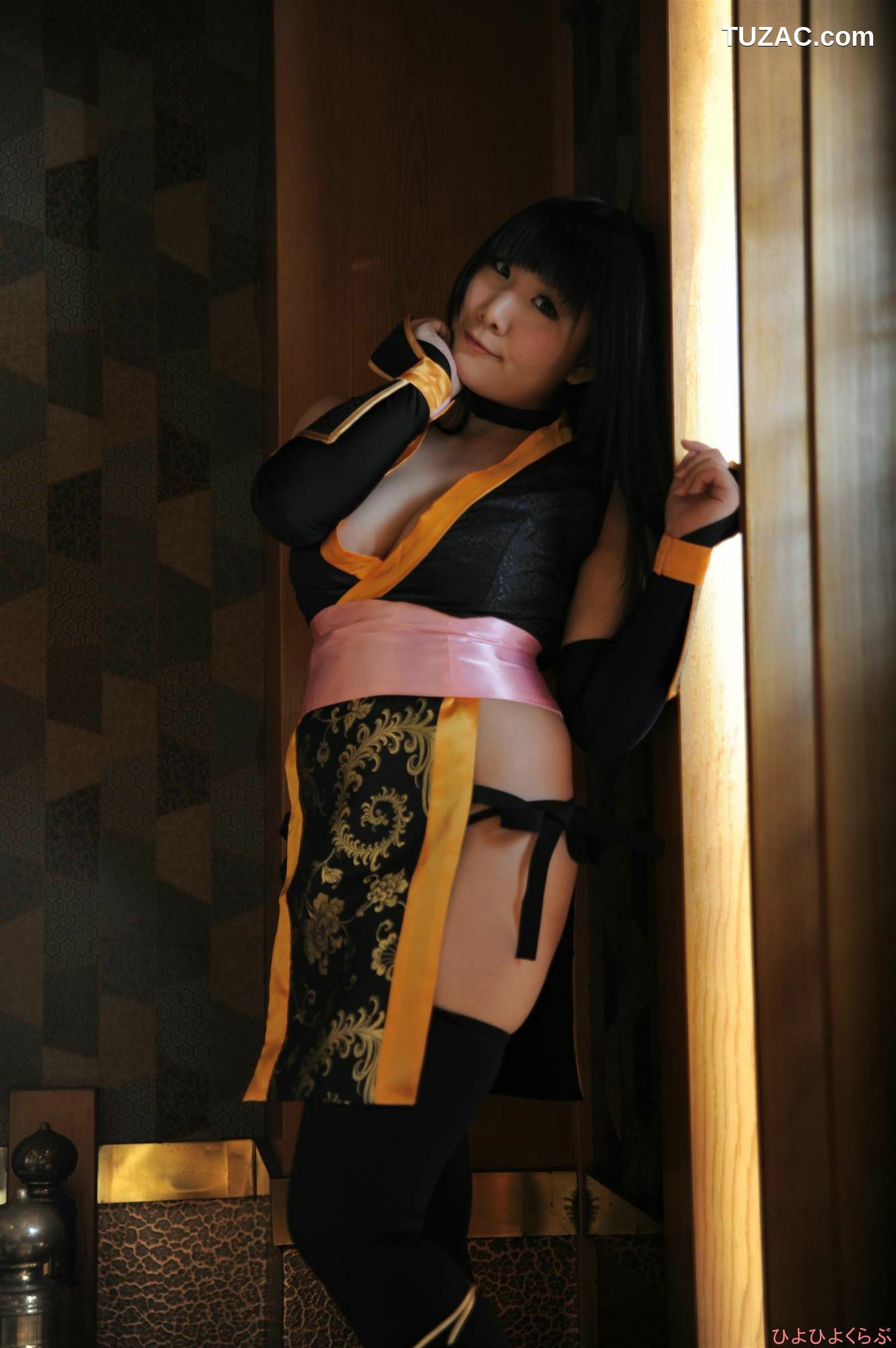 日本CosPlay_丹雫ひよ 《DEAD OR ALIVE》霞 Kasumi パート 3 写真集[100P]
