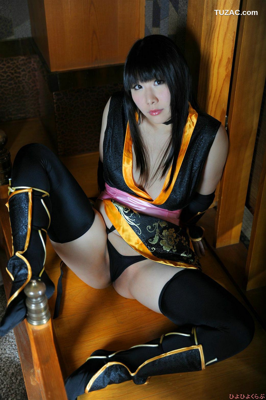 日本CosPlay_丹雫ひよ 《DEAD OR ALIVE》霞 Kasumi パート 3 写真集[100P]