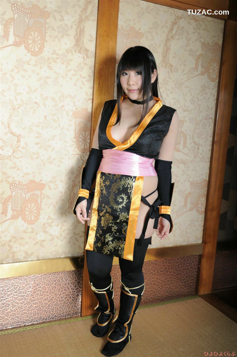 日本CosPlay_丹雫ひよ 《DEAD OR ALIVE》霞 Kasumi パート 3 写真集[100P]