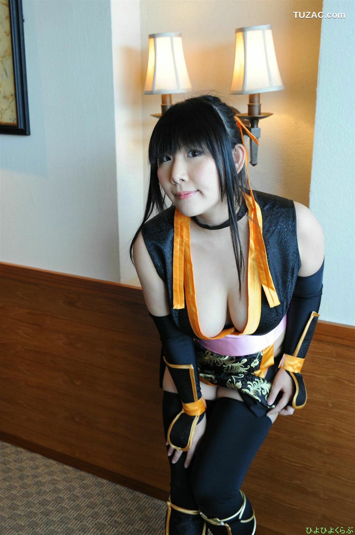 日本CosPlay_丹雫ひよ 《DEAD OR ALIVE》霞 Kasumi パート 3 写真集[100P]