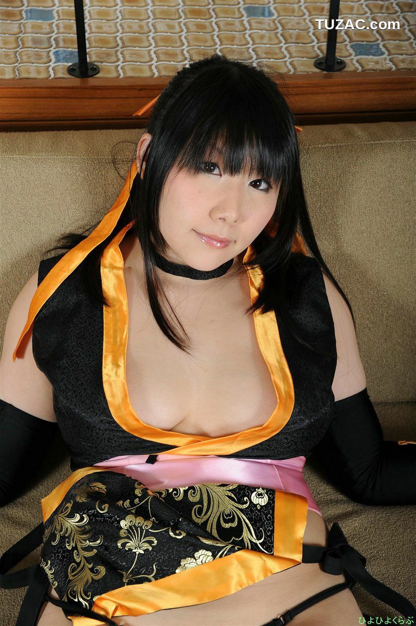 日本CosPlay_丹雫ひよ 《DEAD OR ALIVE》霞 Kasumi パート 3 写真集[100P]