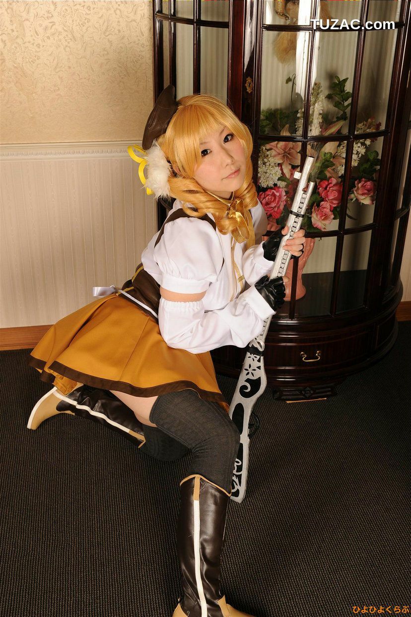 日本CosPlay_丹雫ひよ 《Mahou Shoujo Madoka Magica》Tomoe Mami  写真集[100P]