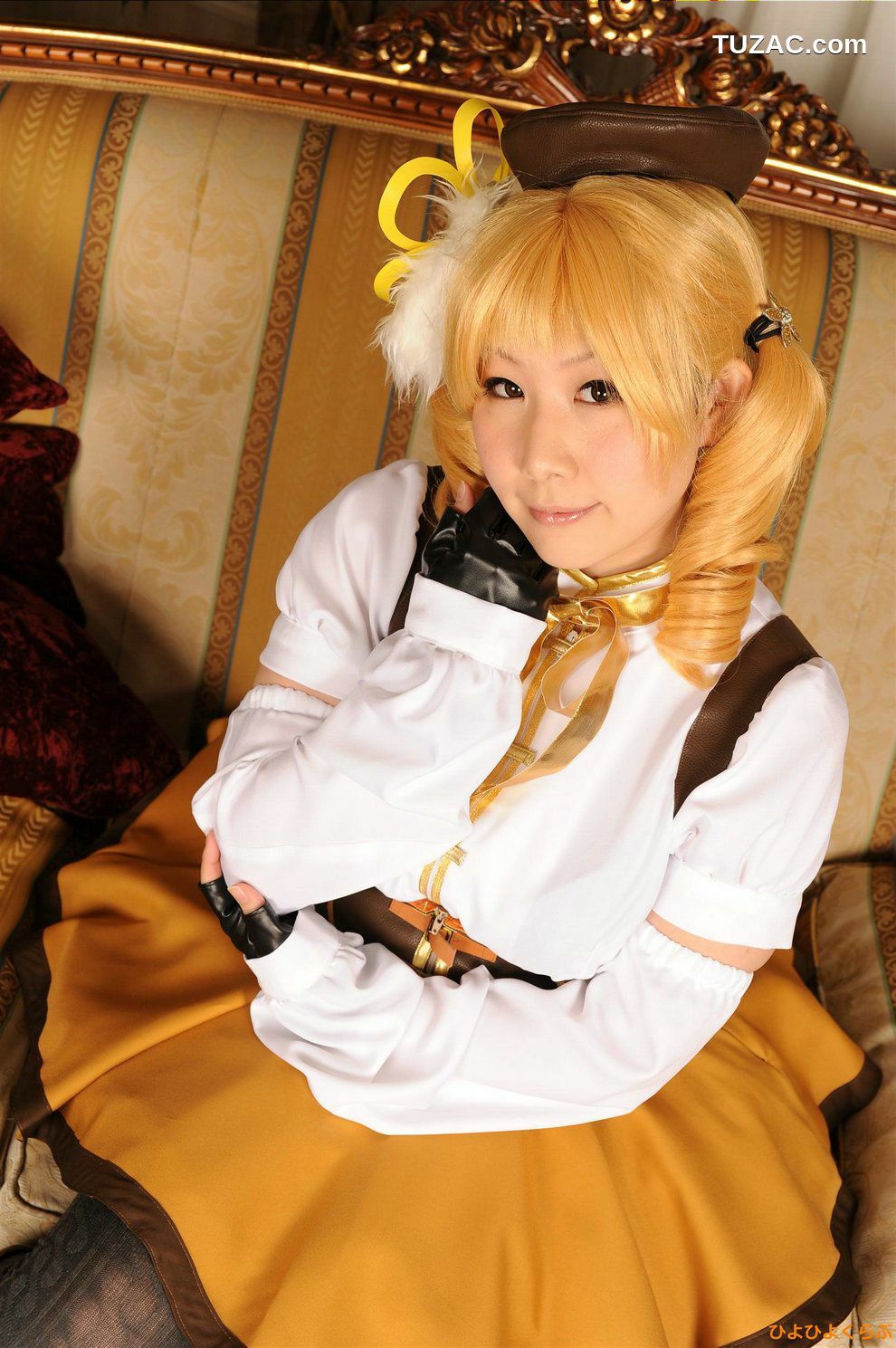 日本CosPlay_丹雫ひよ 《Mahou Shoujo Madoka Magica》Tomoe Mami  写真集[100P]