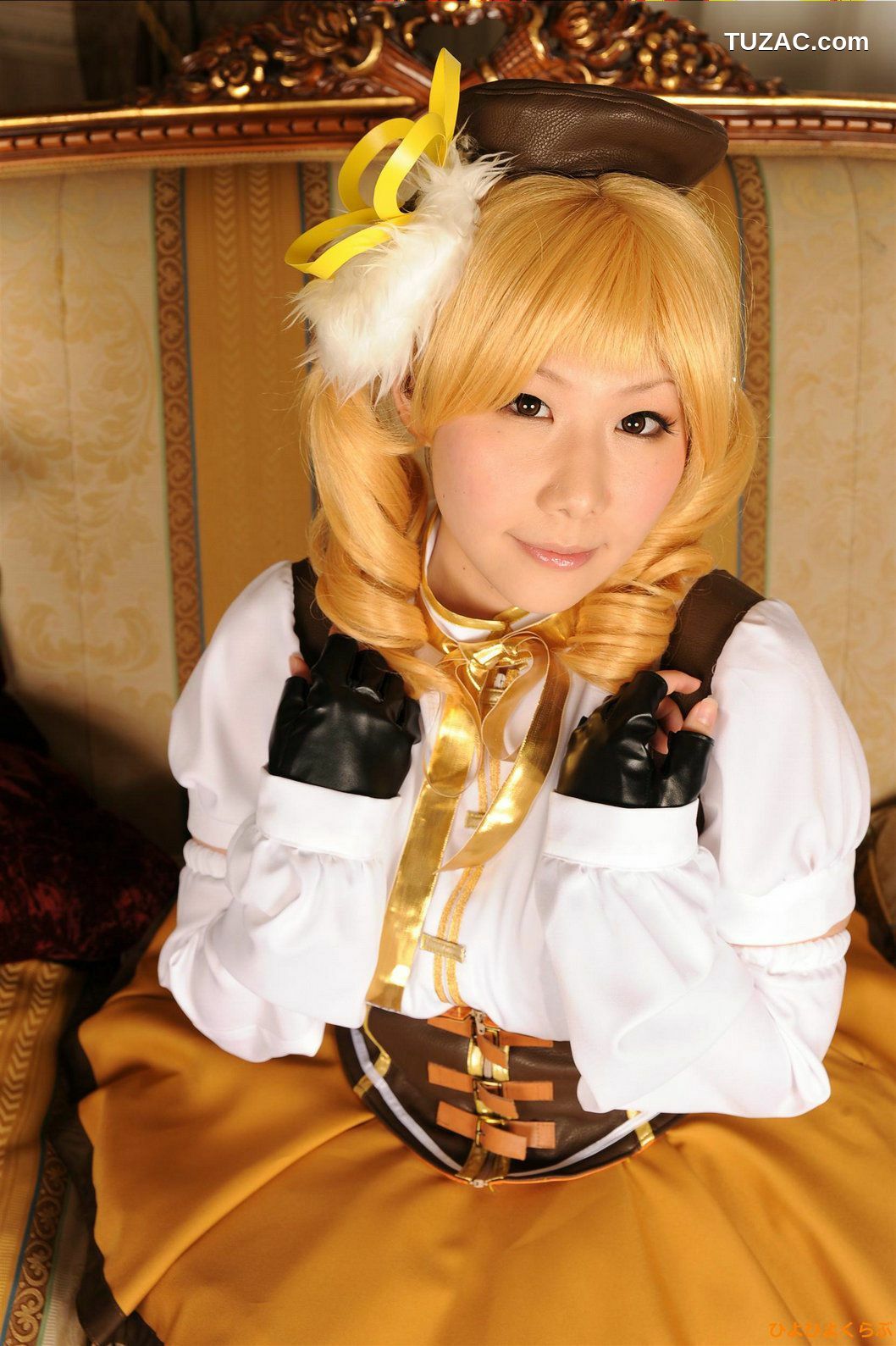 日本CosPlay_丹雫ひよ 《Mahou Shoujo Madoka Magica》Tomoe Mami  写真集[100P]
