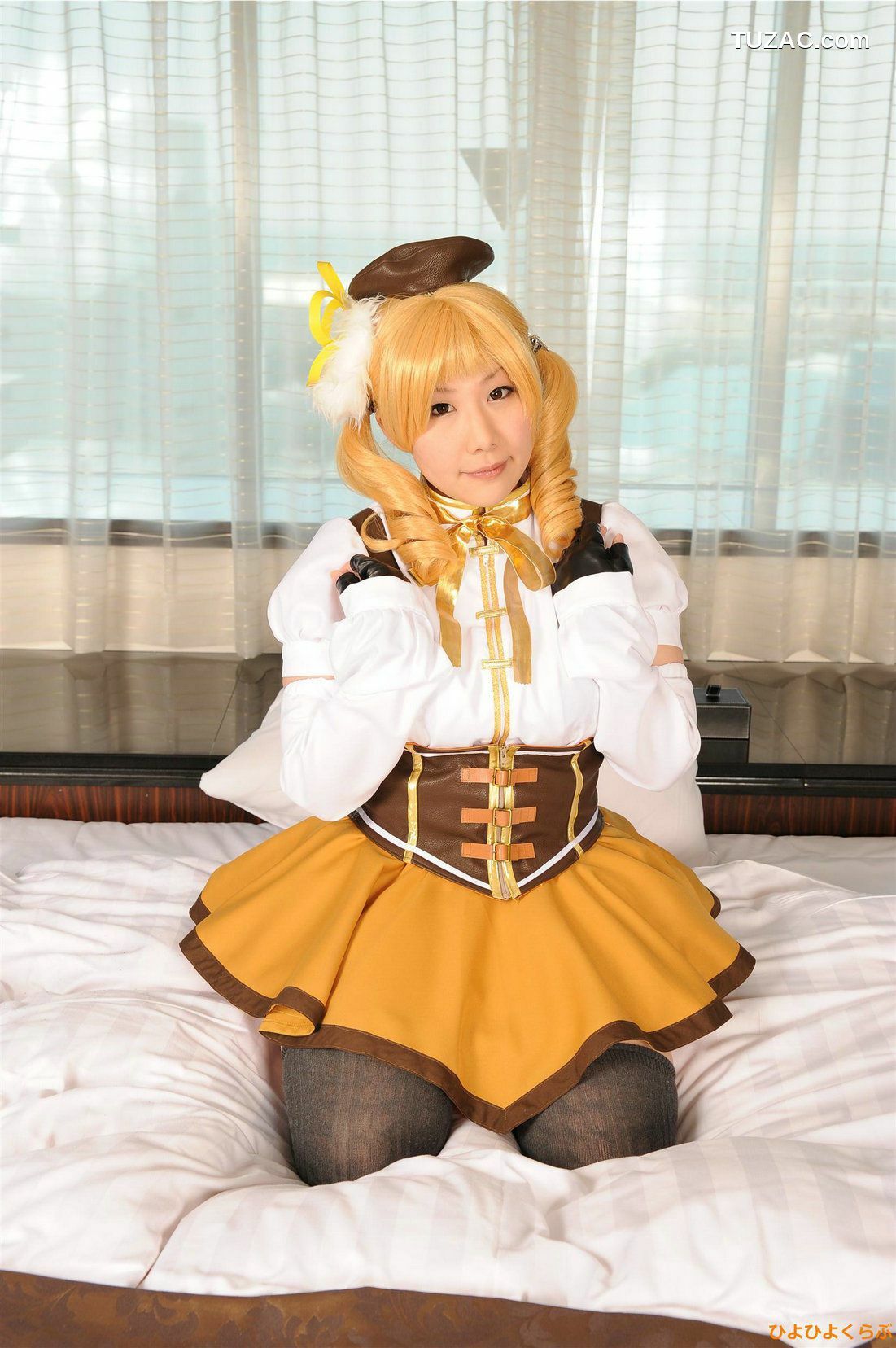 日本CosPlay_丹雫ひよ 《Mahou Shoujo Madoka Magica》Tomoe Mami  写真集[100P]
