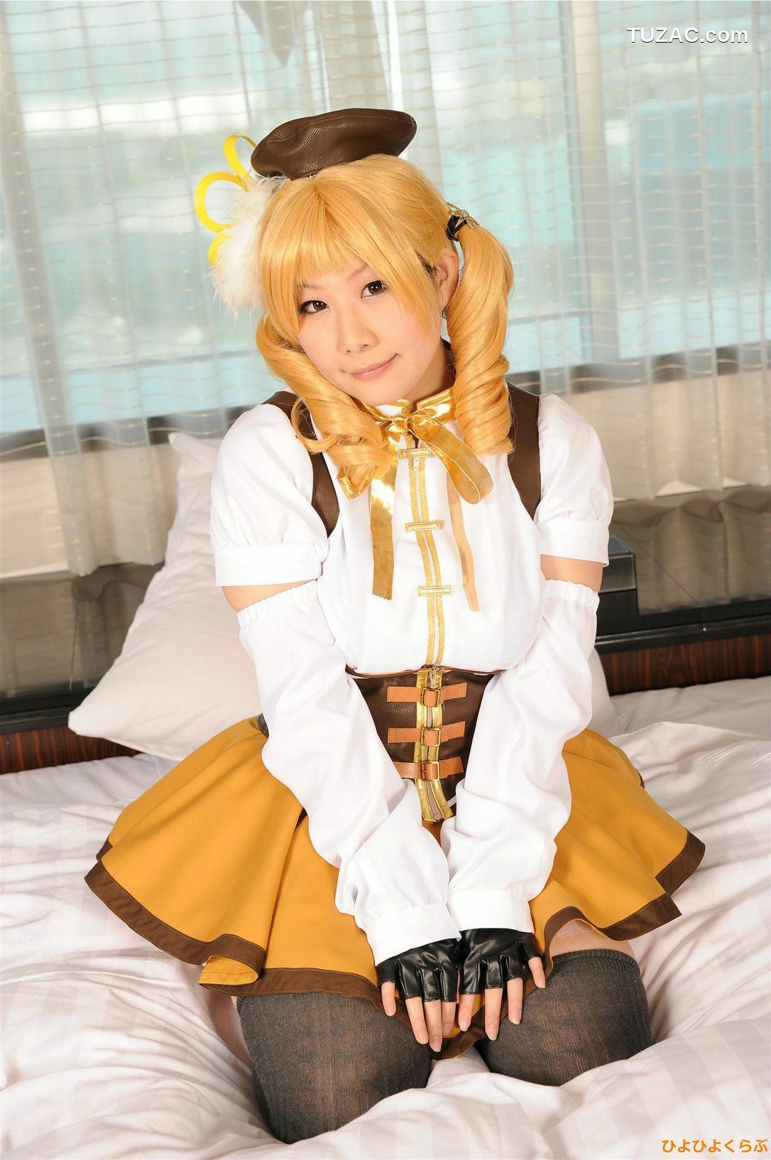 日本CosPlay_丹雫ひよ 《Mahou Shoujo Madoka Magica》Tomoe Mami  写真集[100P]