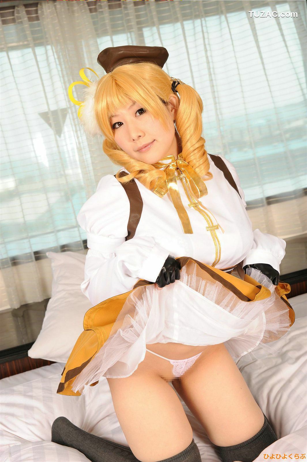 日本CosPlay_丹雫ひよ 《Mahou Shoujo Madoka Magica》Tomoe Mami  写真集[100P]