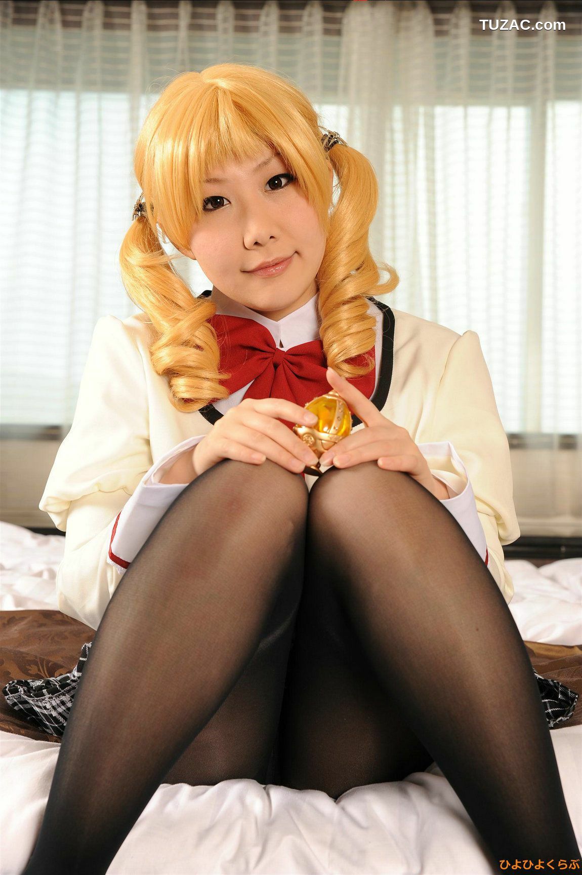 日本CosPlay_丹雫ひよ 《Mahou Shoujo Madoka Magica》Tomoe Mami  写真集[100P]