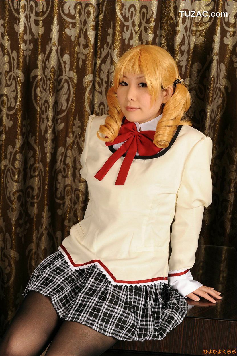日本CosPlay_丹雫ひよ 《Mahou Shoujo Madoka Magica》Tomoe Mami  写真集[100P]