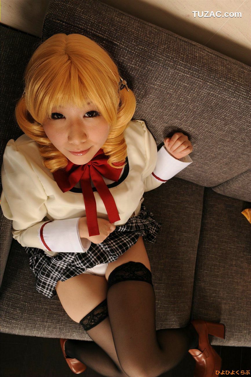 日本CosPlay_丹雫ひよ 《Mahou Shoujo Madoka Magica》Tomoe Mami  写真集[100P]
