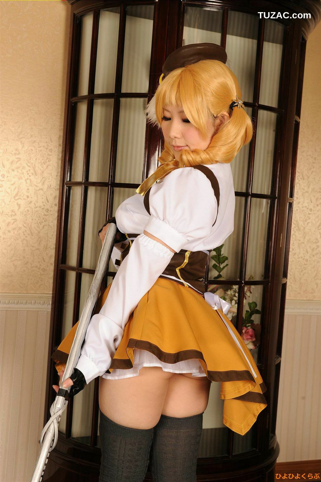 日本CosPlay_丹雫ひよ 《Mahou Shoujo Madoka Magica》Tomoe Mami  写真集[100P]