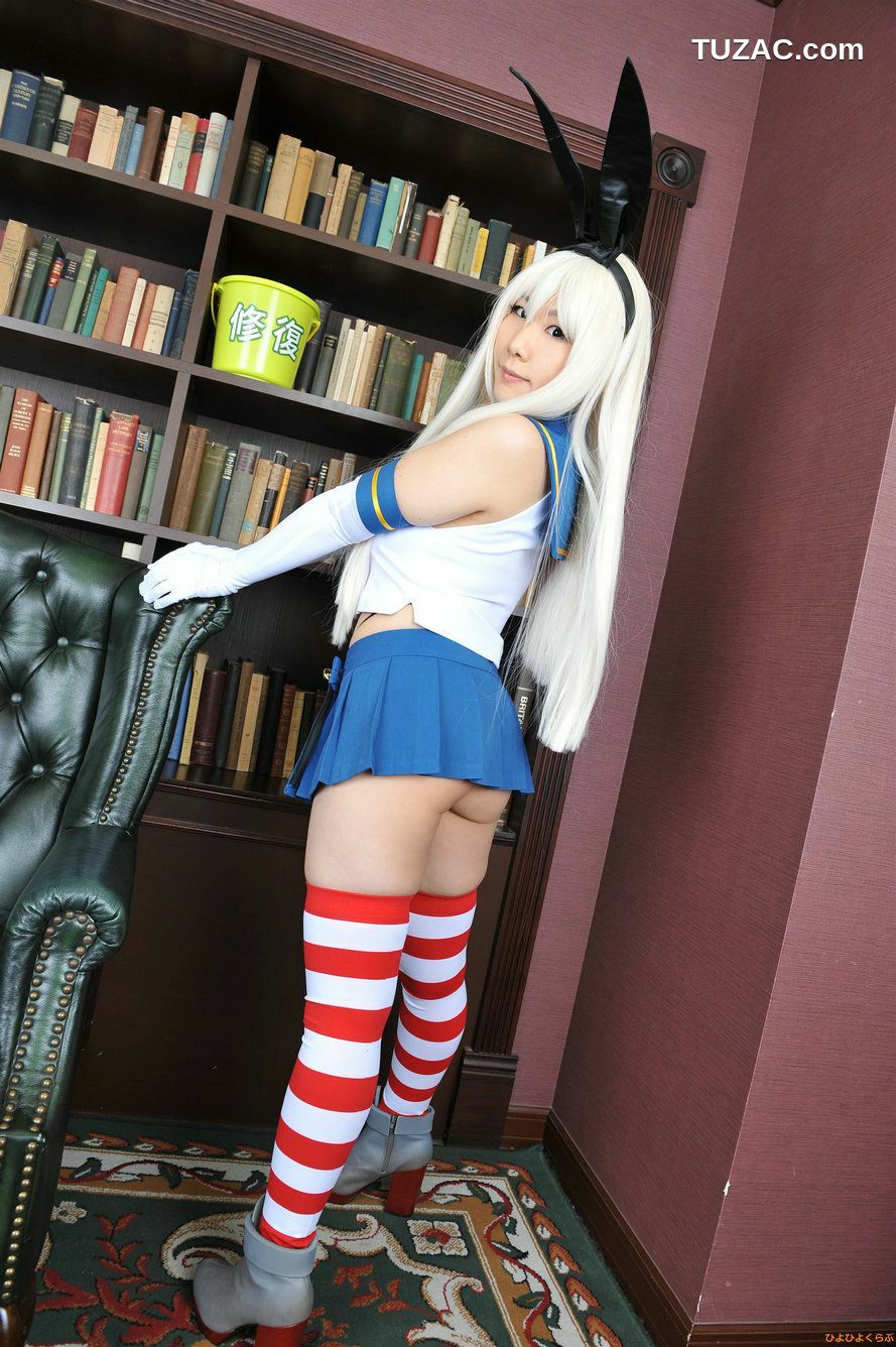 日本CosPlay_丹雫ひよ 《Petit Charm Fleur - Cancoll Simakaze》  写真集[100P]