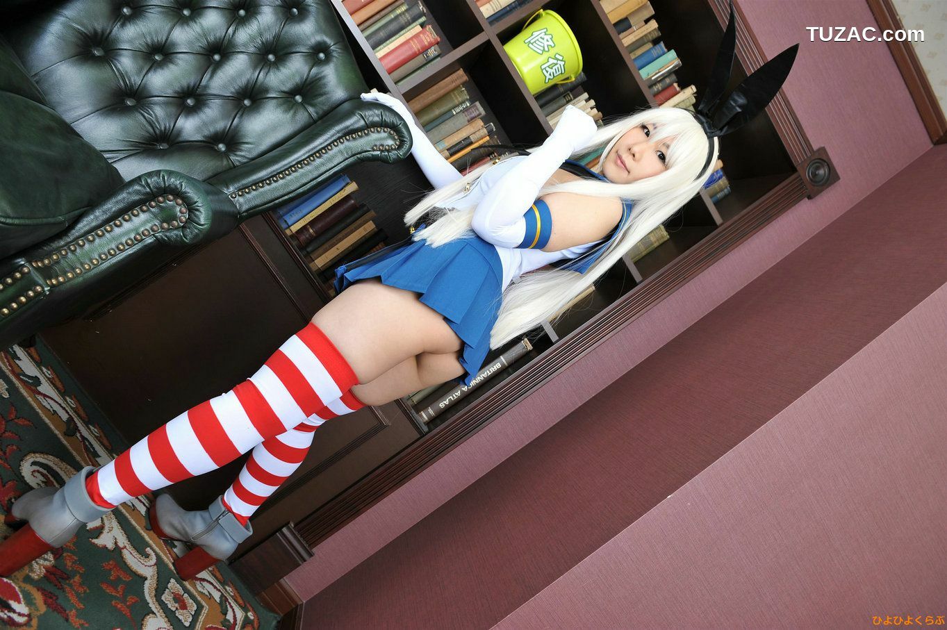 日本CosPlay_丹雫ひよ 《Petit Charm Fleur - Cancoll Simakaze》  写真集[100P]