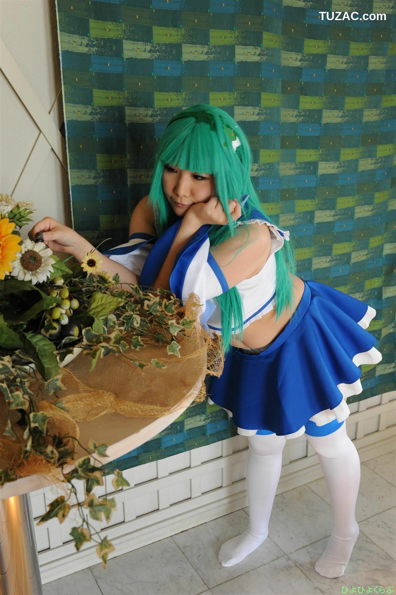 日本CosPlay_丹雫ひよ 《Touhou Project》Kochiya Sanae まじかるさなえちゃん  写真集[55P]