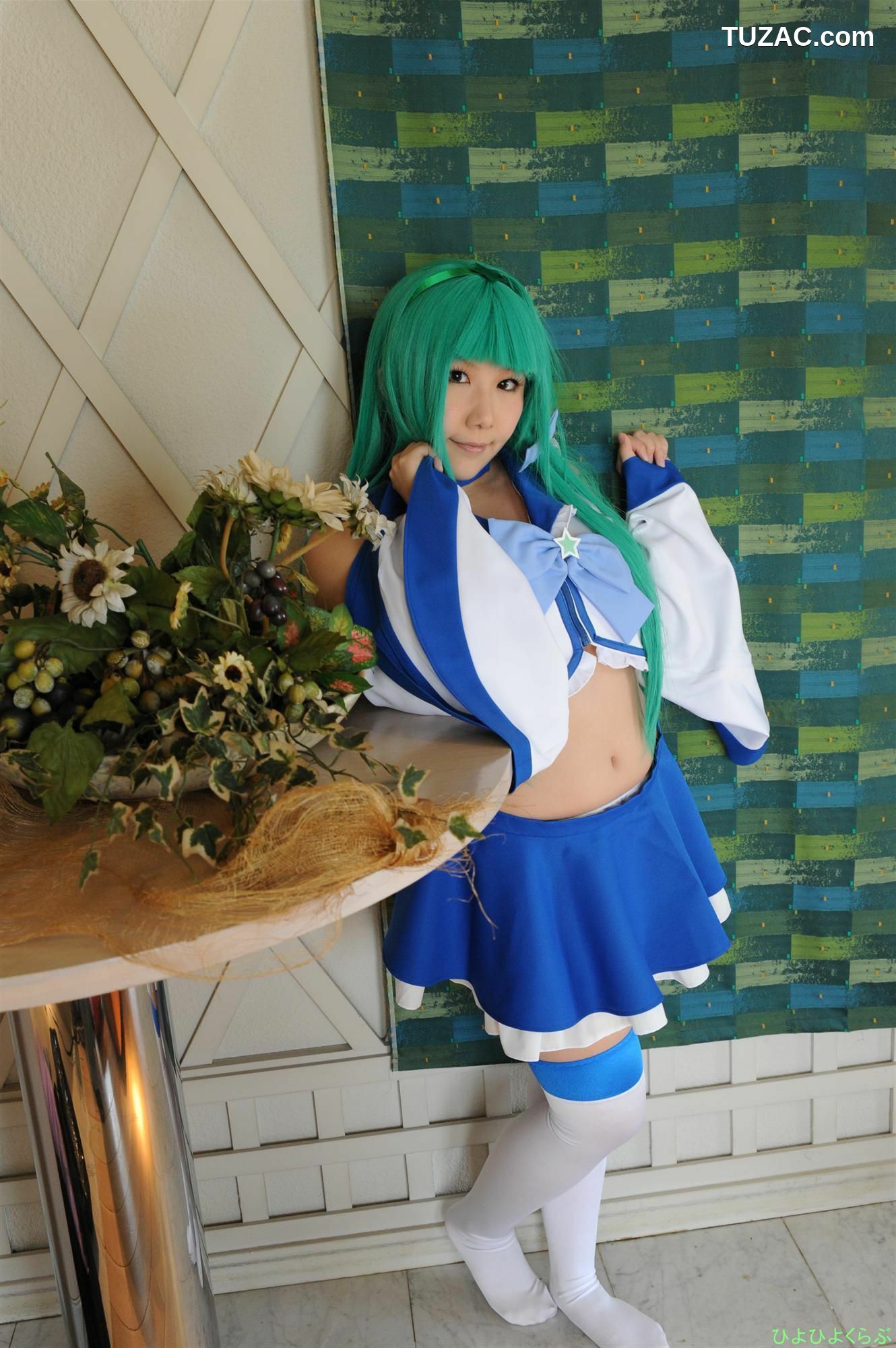 日本CosPlay_丹雫ひよ 《Touhou Project》Kochiya Sanae まじかるさなえちゃん  写真集[55P]