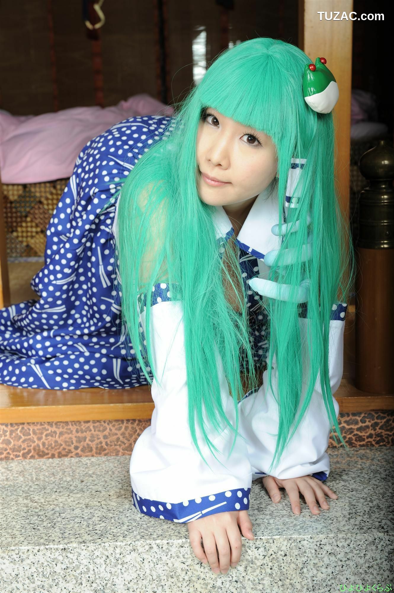 日本CosPlay_丹雫ひよ 《Touhou Project》Kochiya Sanae 早苗ちゃん  写真集[100P]
