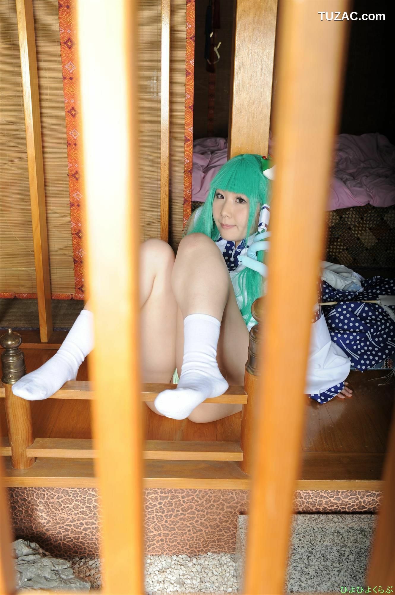日本CosPlay_丹雫ひよ 《Touhou Project》Kochiya Sanae 早苗ちゃん  写真集[100P]