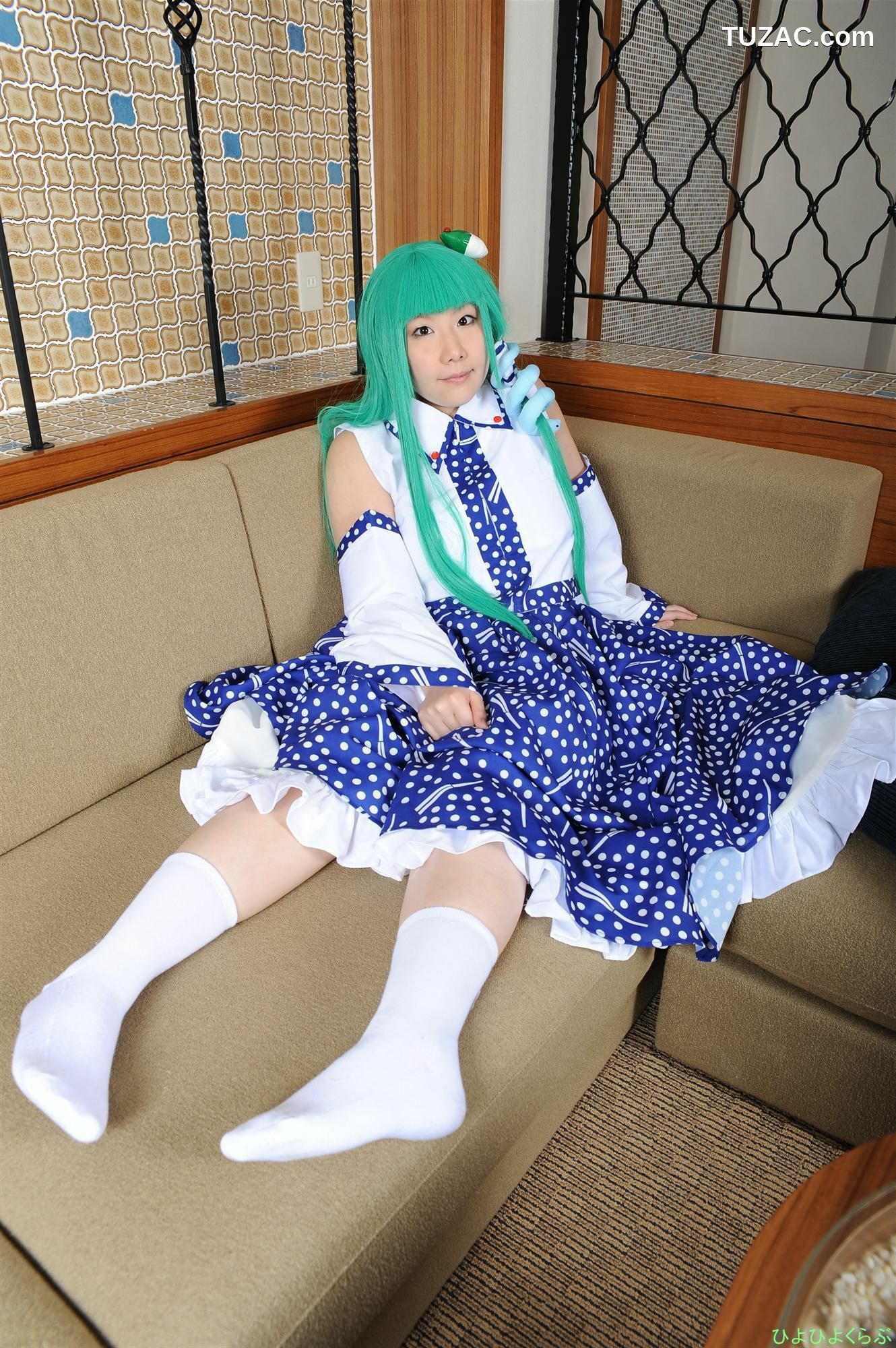 日本CosPlay_丹雫ひよ 《Touhou Project》Kochiya Sanae 早苗ちゃん  写真集[100P]