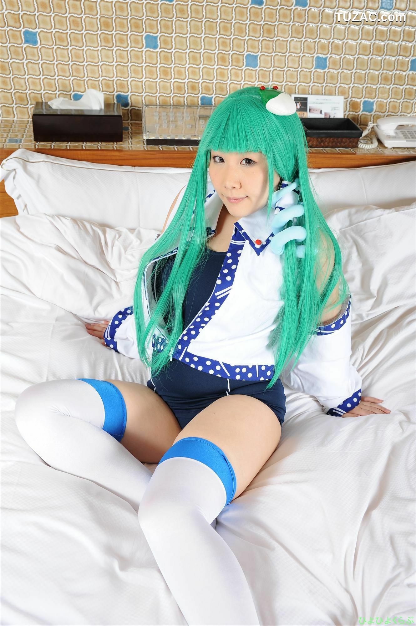 日本CosPlay_丹雫ひよ 《Touhou Project》Kochiya Sanae 早苗ちゃん  写真集[100P]