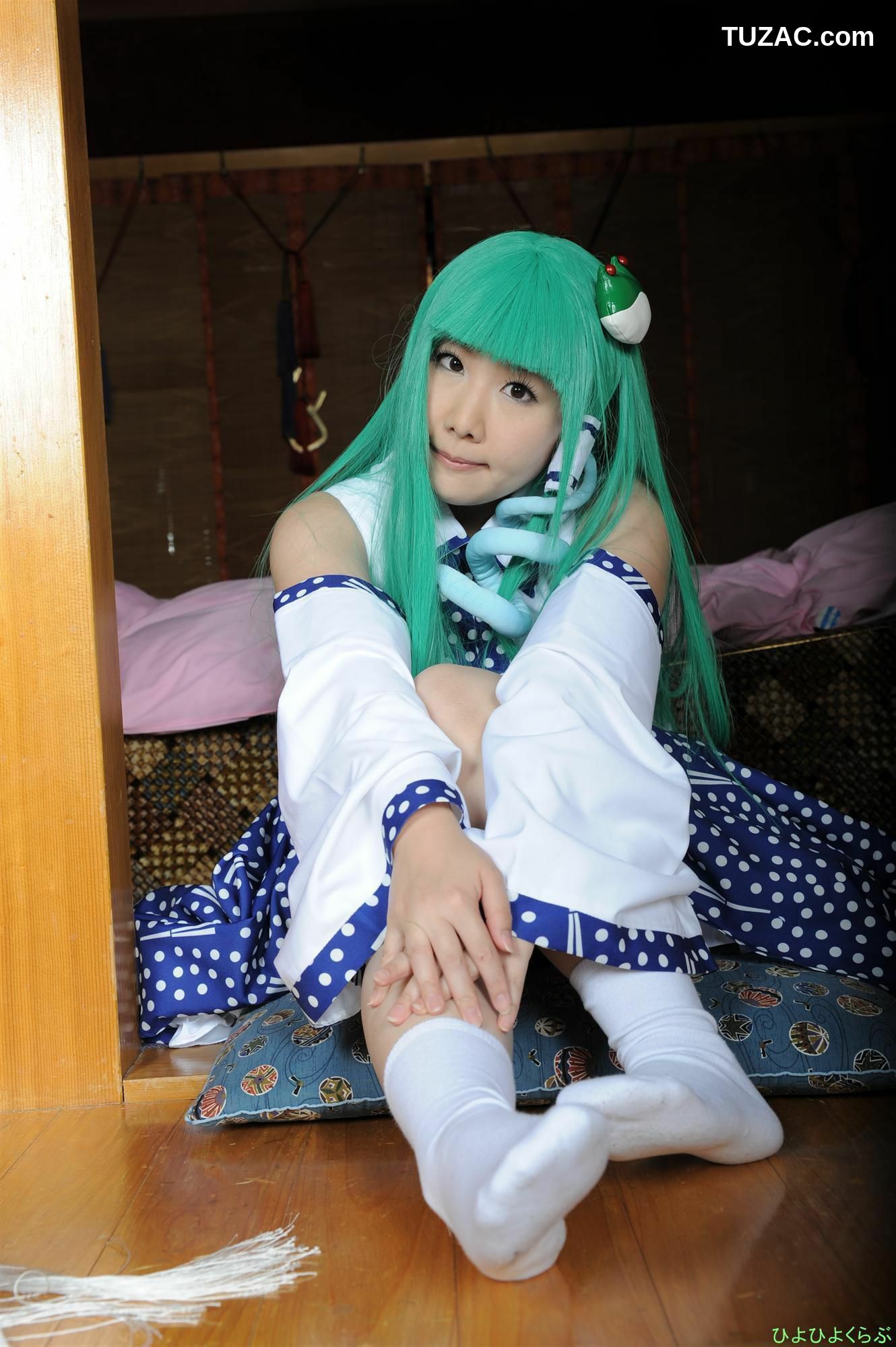 日本CosPlay_丹雫ひよ 《Touhou Project》Kochiya Sanae 早苗ちゃん  写真集[100P]