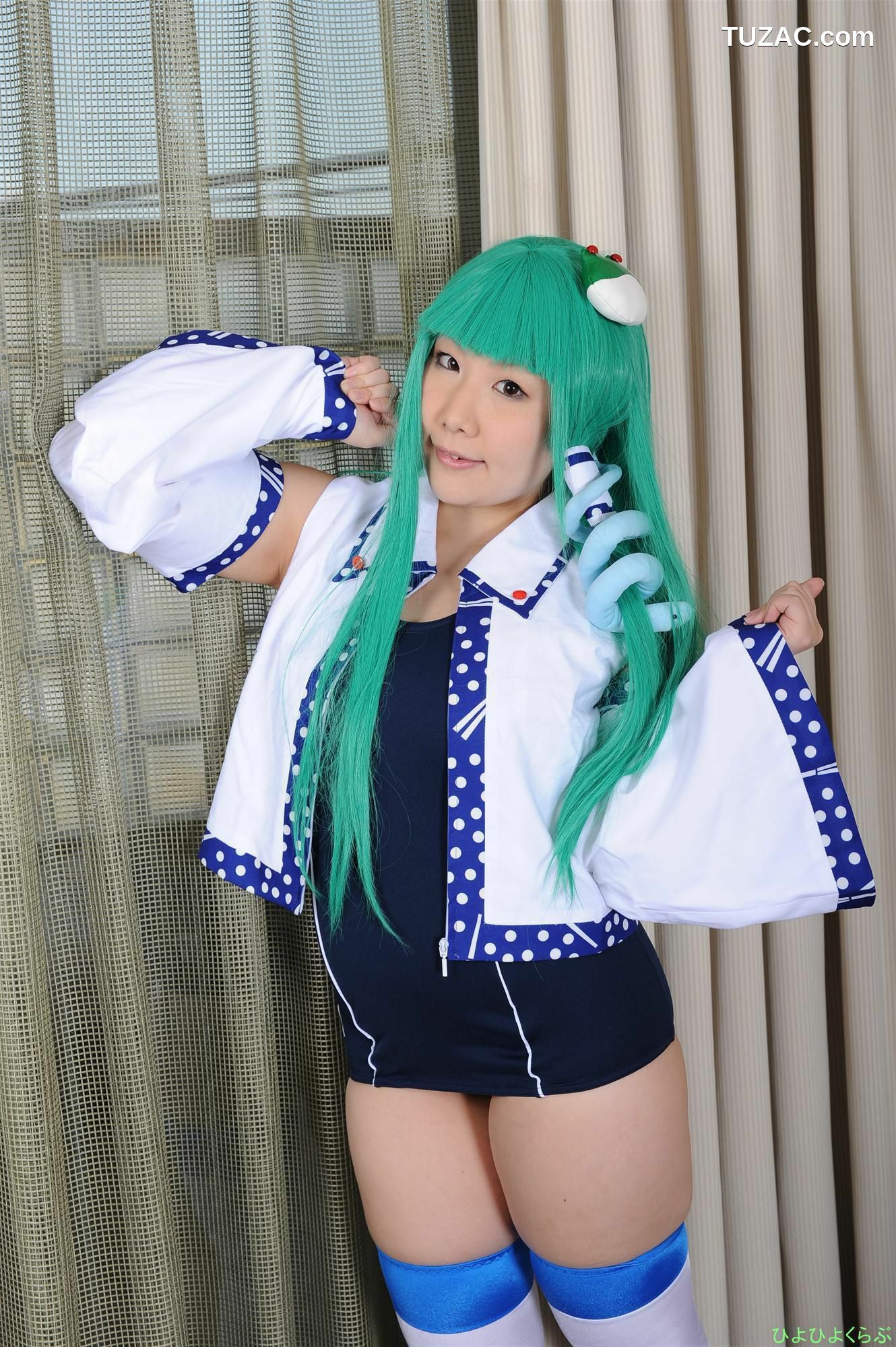 日本CosPlay_丹雫ひよ 《Touhou Project》Kochiya Sanae 早苗ちゃん  写真集[100P]