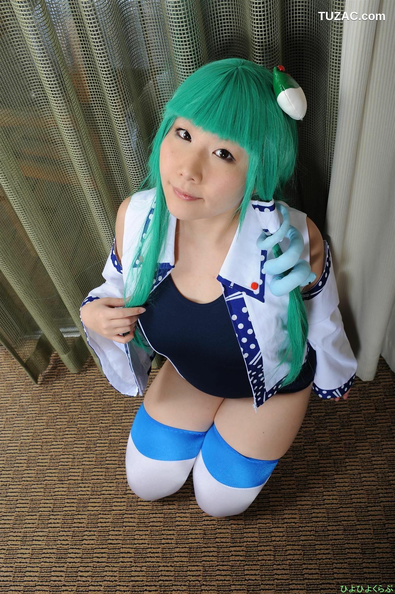 日本CosPlay_丹雫ひよ 《Touhou Project》Kochiya Sanae 早苗ちゃん  写真集[100P]