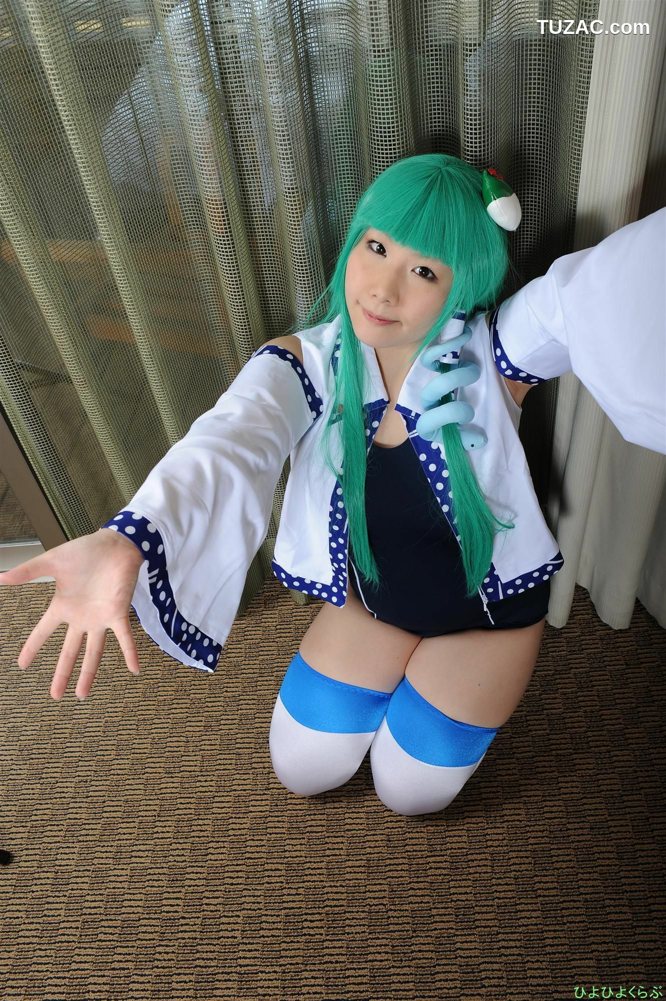 日本CosPlay_丹雫ひよ 《Touhou Project》Kochiya Sanae 早苗ちゃん  写真集[100P]