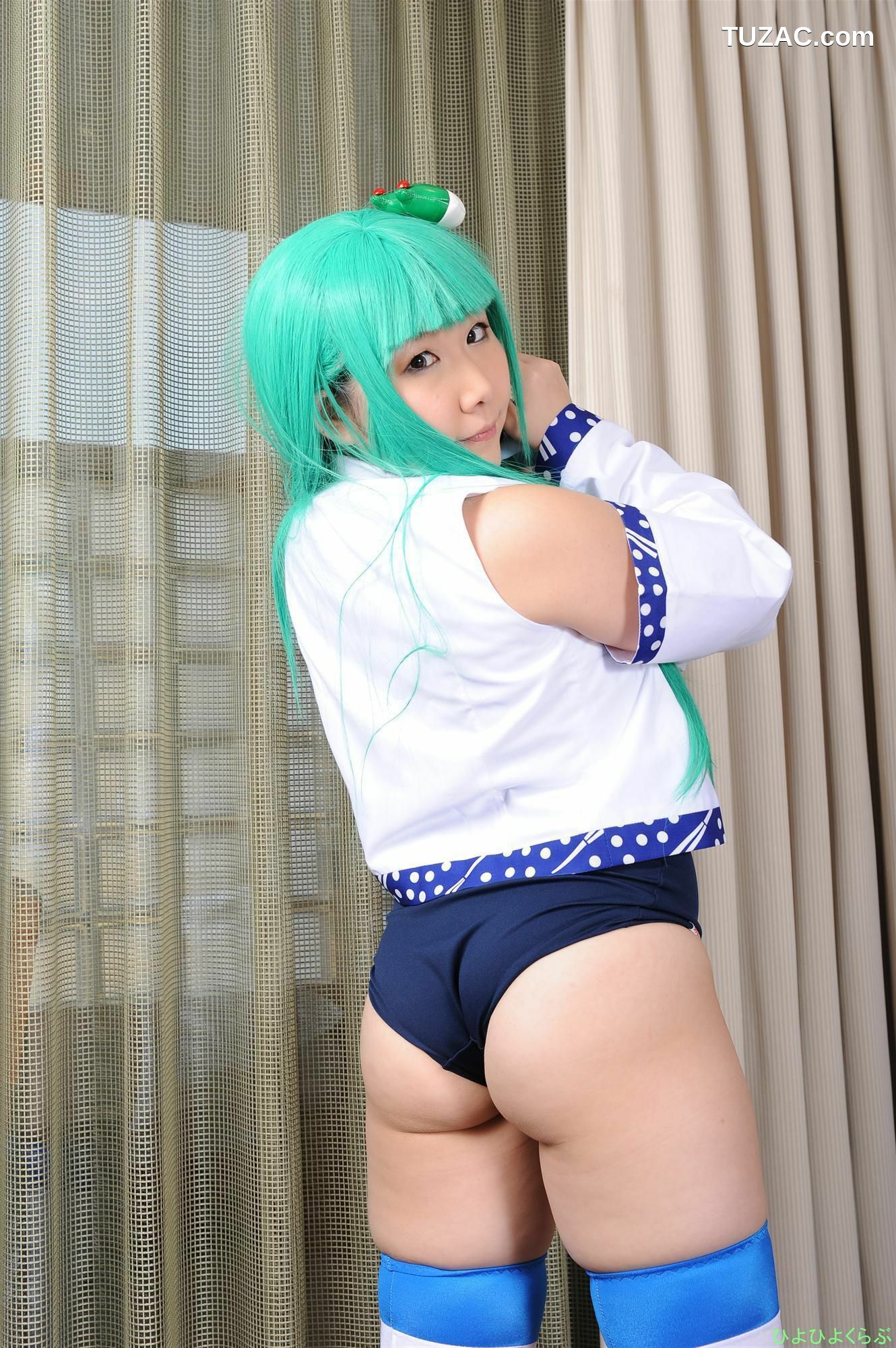 日本CosPlay_丹雫ひよ 《Touhou Project》Kochiya Sanae 早苗ちゃん  写真集[100P]