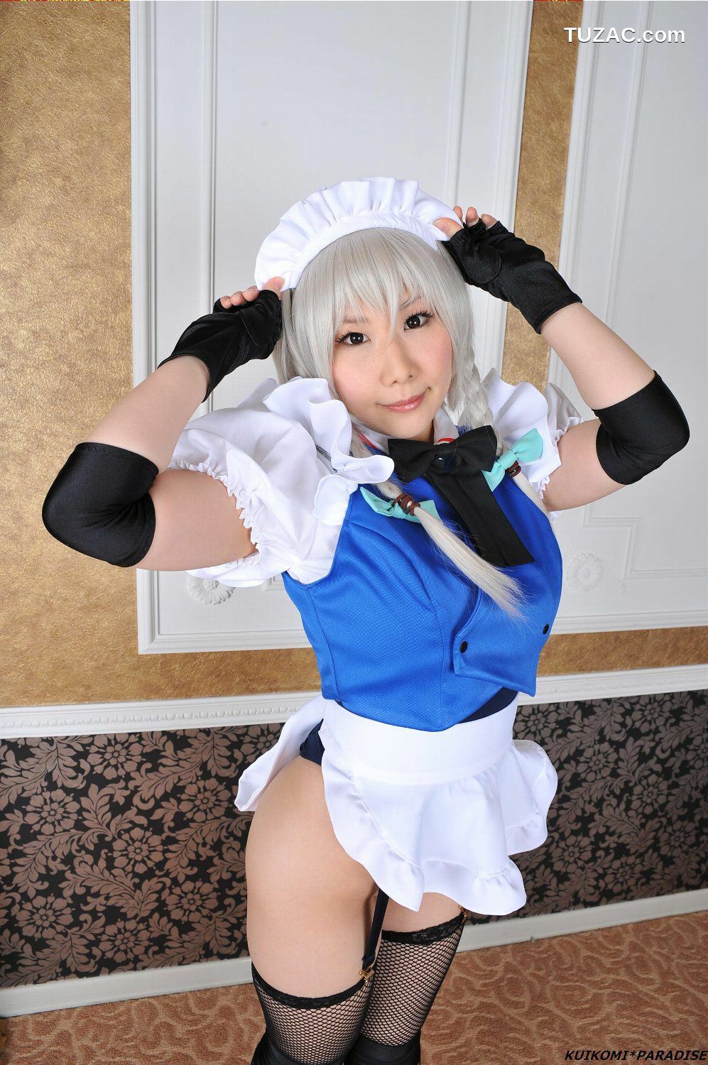 日本CosPlay_丹雫ひよ 《東方Project》Izayoi Sakuya(十六夜咲夜)  写真集[120P]