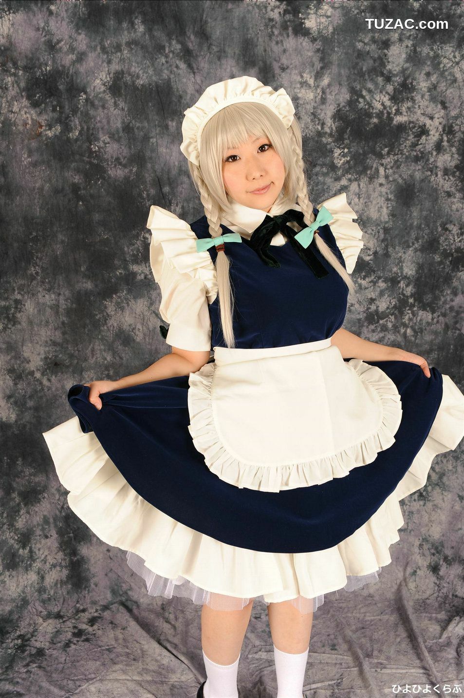 日本CosPlay_丹雫ひよ 《東方Project》Izayoi Sakuya(十六夜咲夜)  写真集[120P]