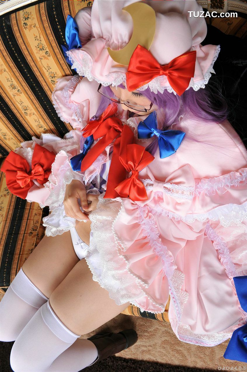 日本CosPlay_丹雫ひよ 《東方Project》Patchouli Knowledge  写真集[85P]