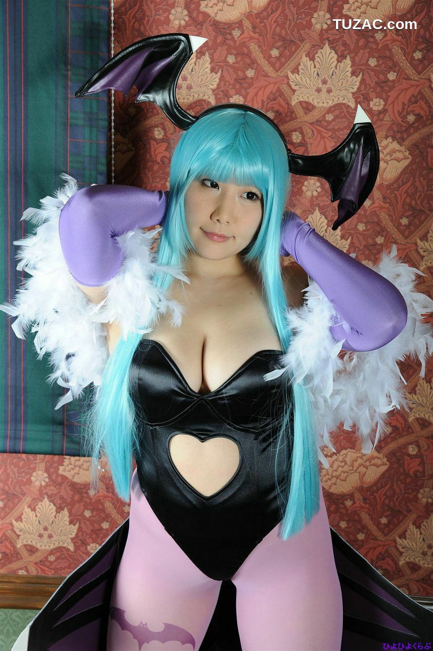 日本CosPlay_丹雫ひよ《Vampire》Morrigan Aensland  写真集[100P]