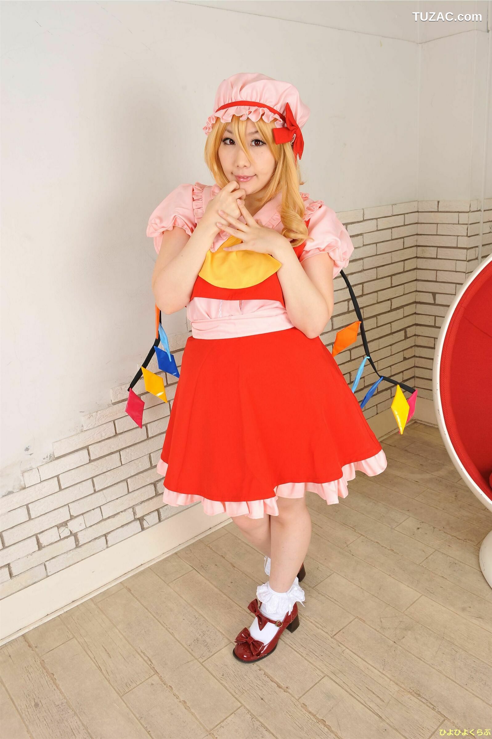 日本CosPlay_丹雫ひよ《東方Project》Flandre Scarlet  写真集[93P]