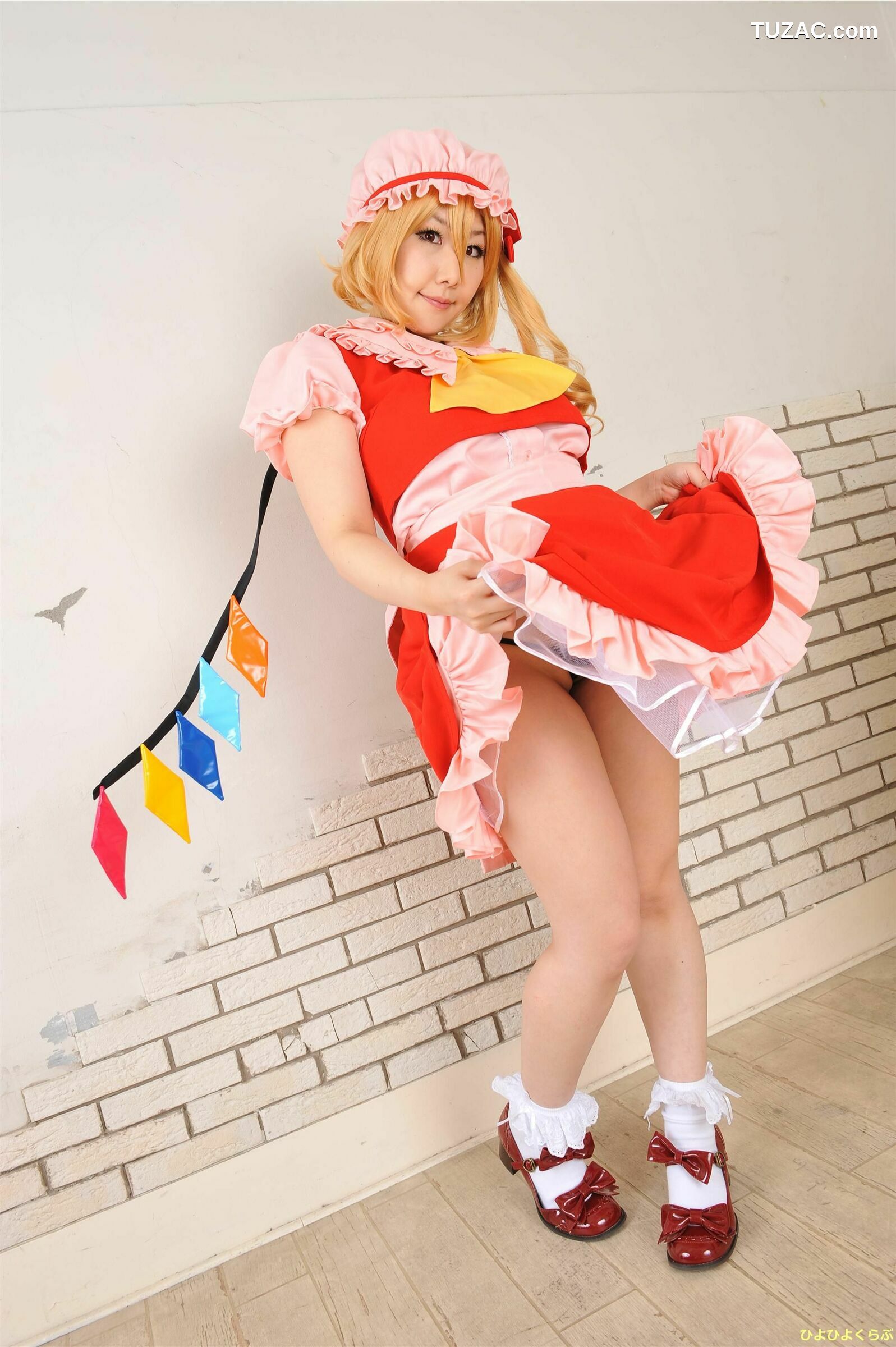 日本CosPlay_丹雫ひよ《東方Project》Flandre Scarlet  写真集[93P]