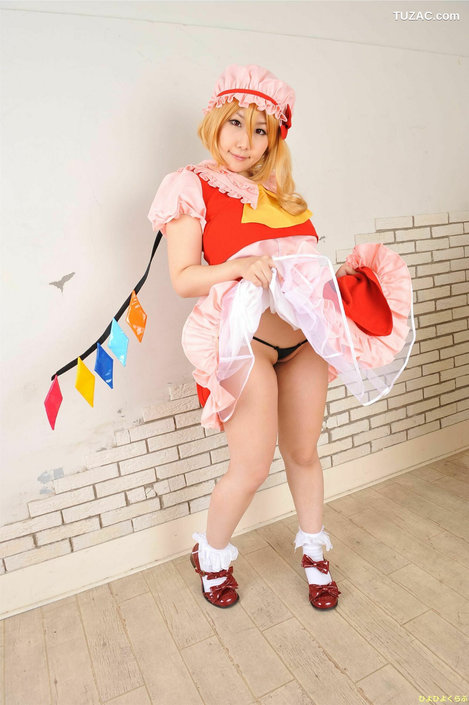 日本CosPlay_丹雫ひよ《東方Project》Flandre Scarlet  写真集[93P]