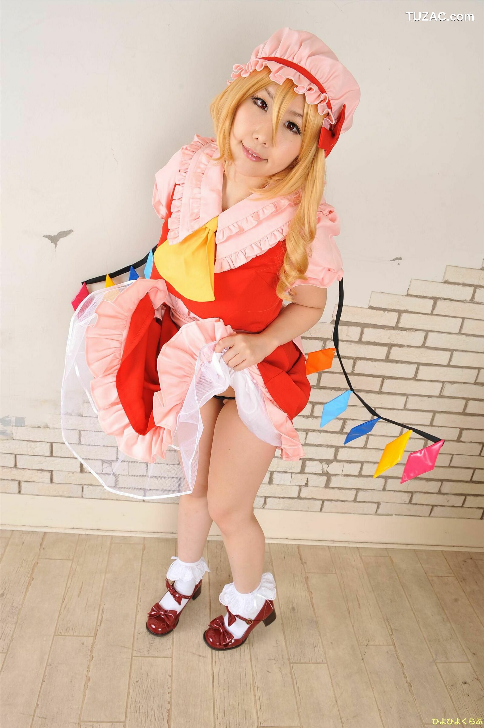 日本CosPlay_丹雫ひよ《東方Project》Flandre Scarlet  写真集[93P]