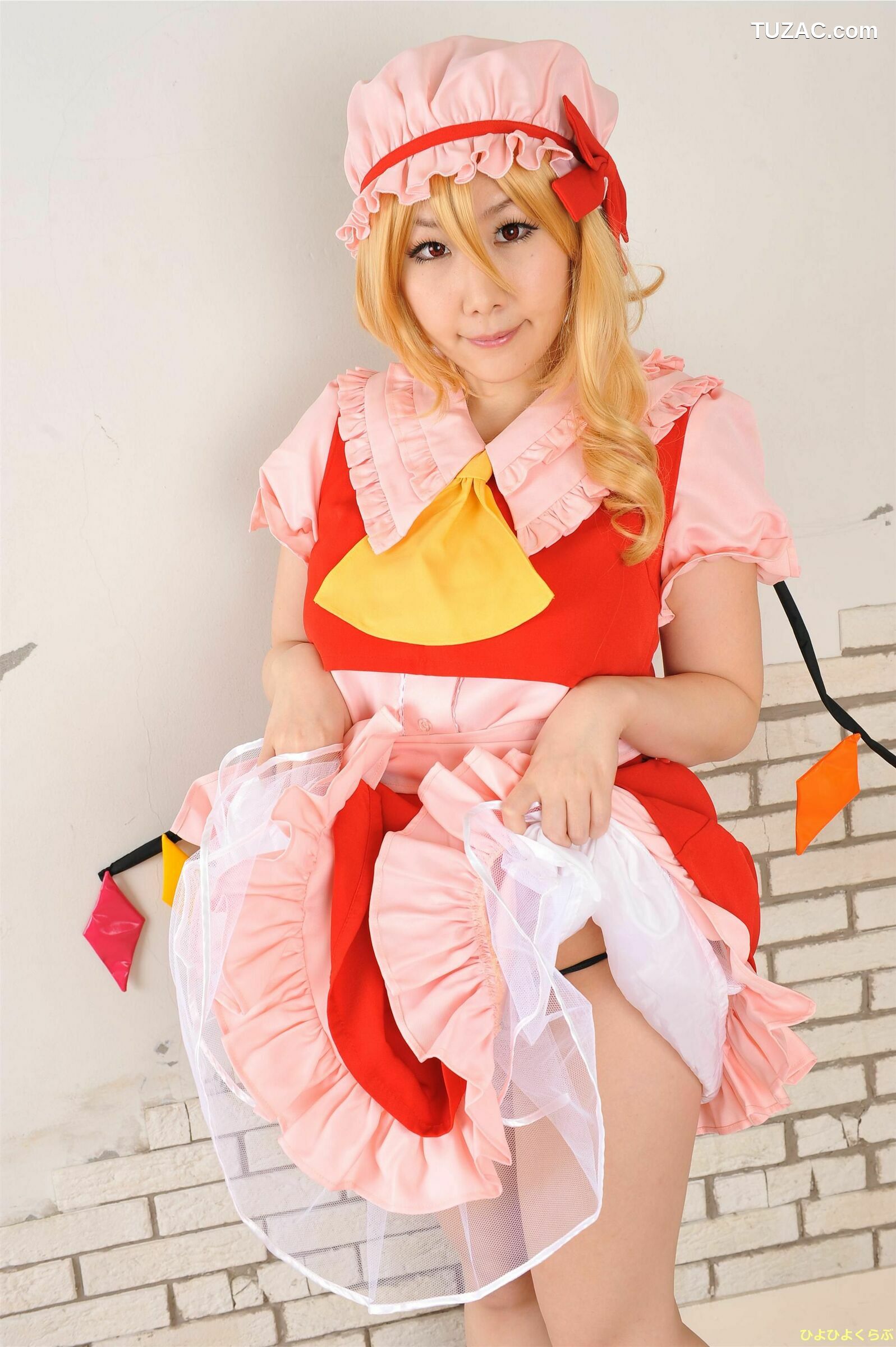 日本CosPlay_丹雫ひよ《東方Project》Flandre Scarlet  写真集[93P]